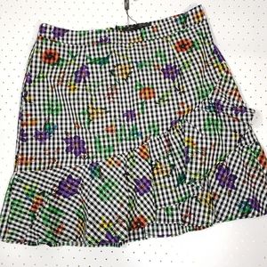 🌟Closet Closing🌟 Floral Plaid Skirt